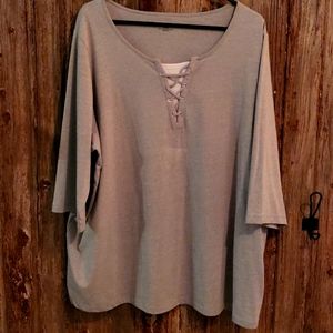 Like new catherines 3/4 sleeve blouse